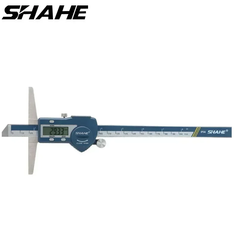 Digital Caliper 150Mm Stainless Steel - SHAHE 150/200/300mm Régua Eletrônica Digital Profundidade