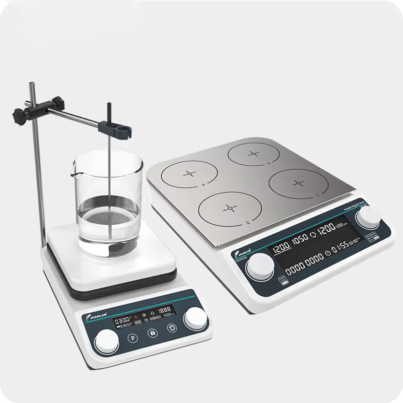 Lab Magnetic Stirrer Hot Plate - Agitador magnético múltiplo único com agitador