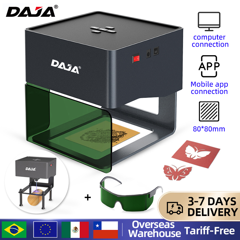 Fiber Laser Marking Machine 30W - Daja dj6 mini gravador a laser
